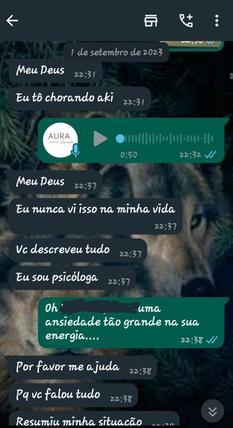 Feedback printscreen from whatsapp